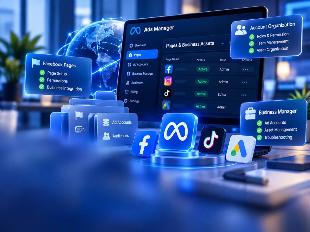 Your Business Advertising Assets, Properly Configured.